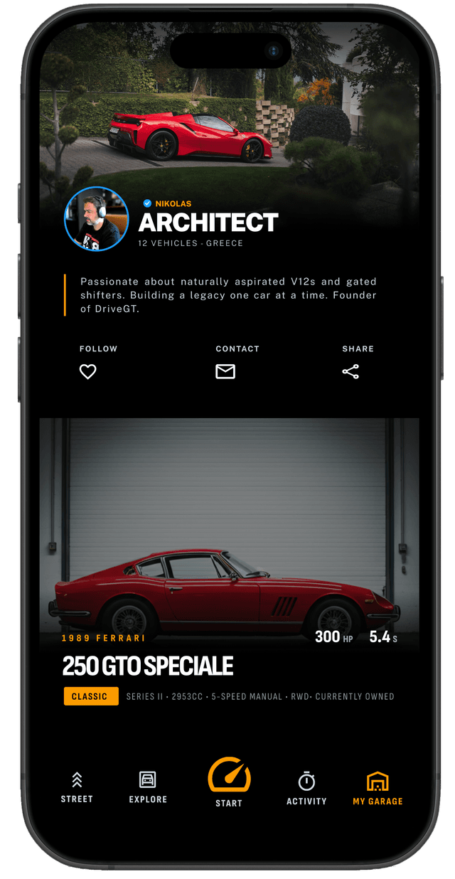 DriveGT garage preview